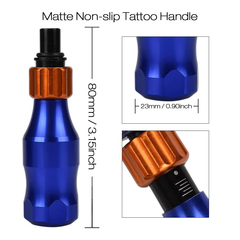 1 шт., тату-ручка, машинка-пистолет, ротационная, Caneta Tatuagem, легкий Швейцарский двигатель, тату, тихий Перманентный макияж, Maquina De Para Tatuar
