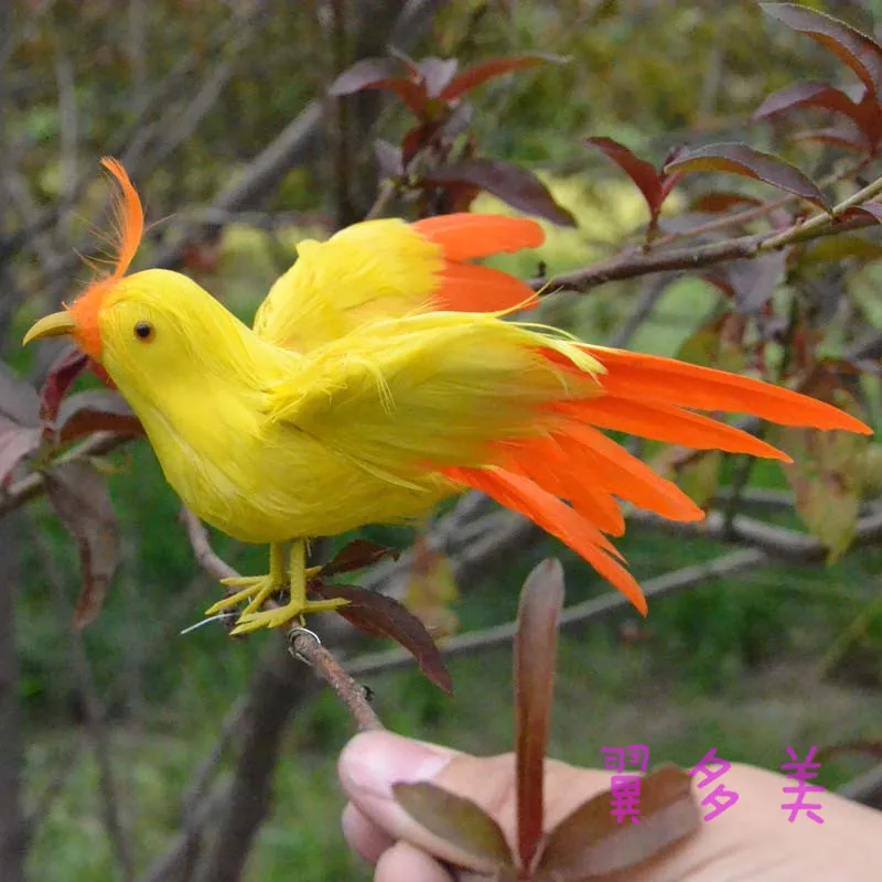 about 14cm simulation feathers bird spreading wings bird model garden decoration h1047 simulation parrot large 40x48cm spreading wings feathers parrot toy model home decoration gift h1123