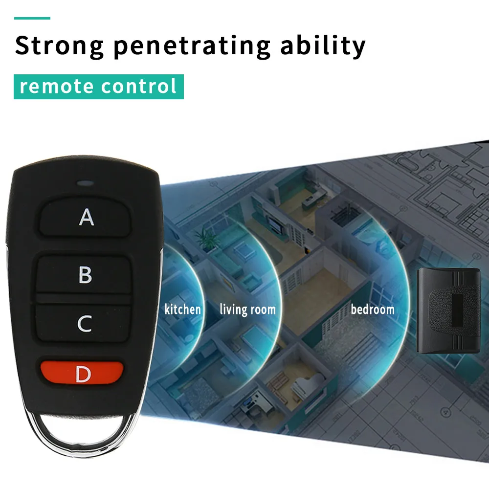 Ktnnkg AC DC 7 V-36 V 4CH Wi-Fi пульт дистанционного переключателя Беспроводной Универсальный Приемник для гаражных ворот и 2/4 шт. Ev1527 433 МГц RF пульт дистанционного управления