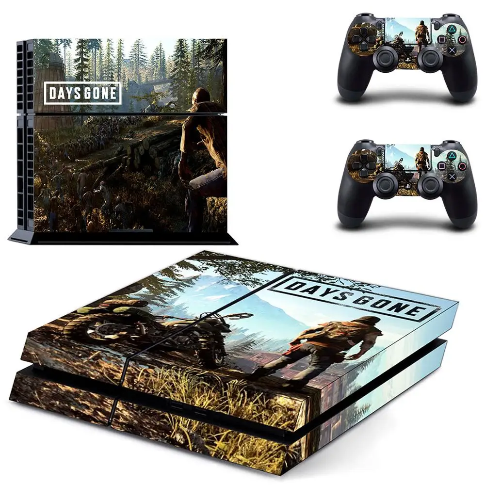 Игра Дни ушедшие PS4 наклейка для кожи для консоли Sony Dualshock PlayStation 4 и 2 наклейки для контроллеров Виниловые.