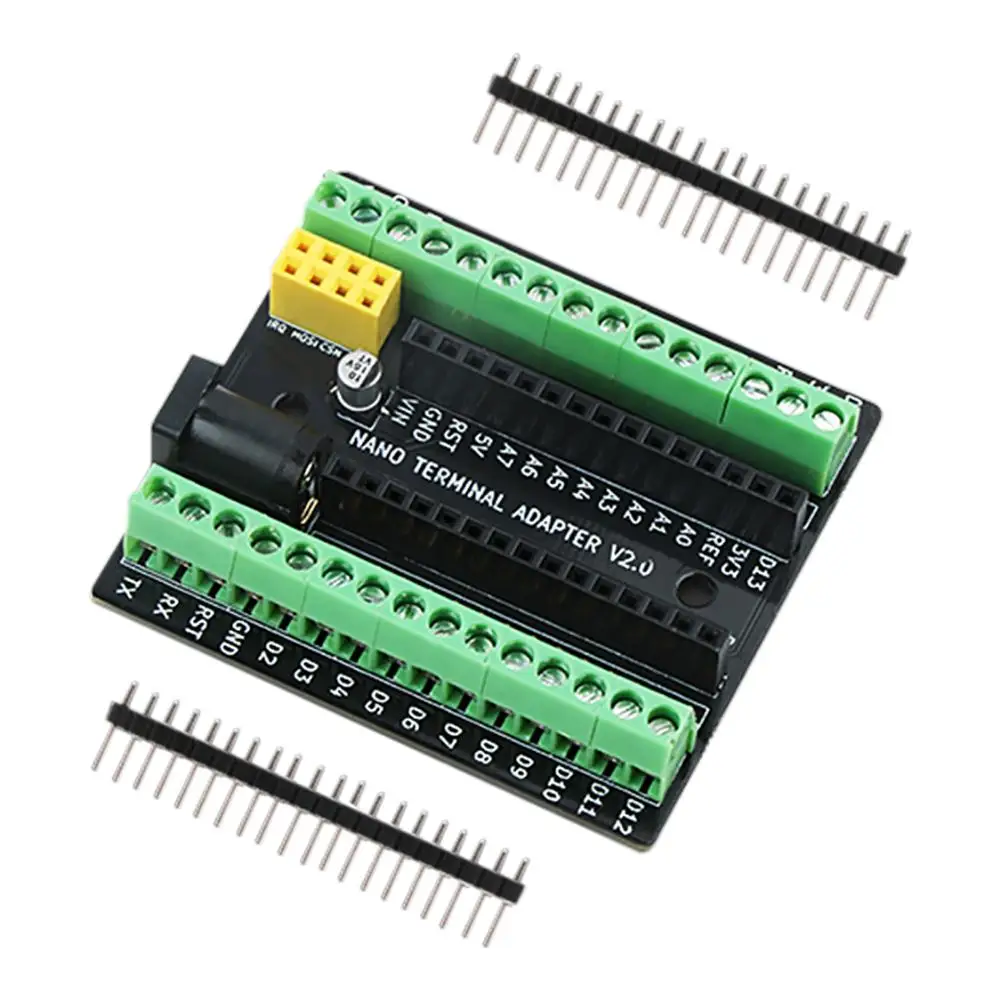 Плата адаптера расширения винтовой клеммы DC NRF2401 для Arduino Nano V3.0 AVR
