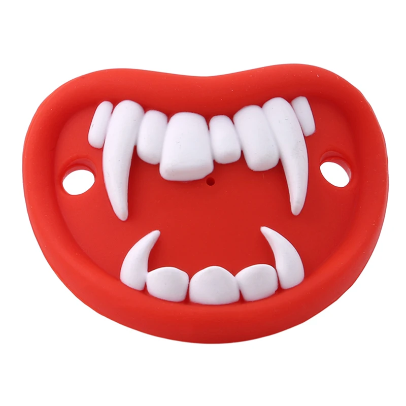 Пищевая силиконовая Забавная детская соска-пустышка Прорезыватель для зубов