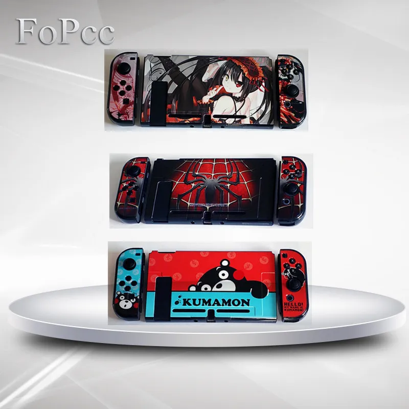 Чехол FoPcc для Nintendo Switch с ярким рисунком и жестким кристаллом|Чехлы| |