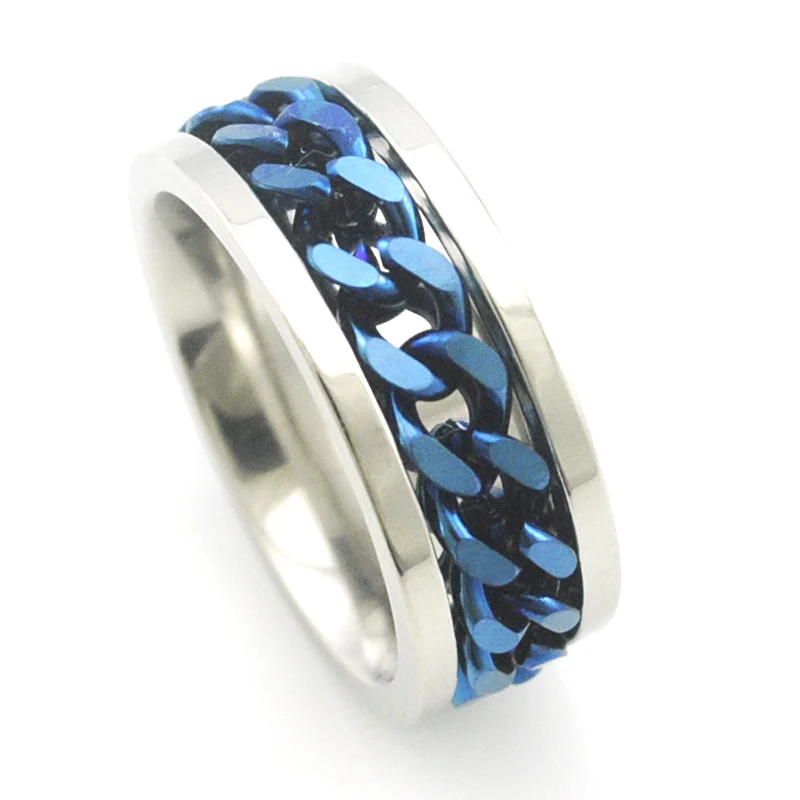 Мужские кольца из нержавеющей стали в стиле панк-рок | Украшения и аксессуары