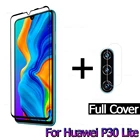 Защитная пленка 2 в 1 для Huawei P30 lite Pro, закаленное стекло для объектива камеры