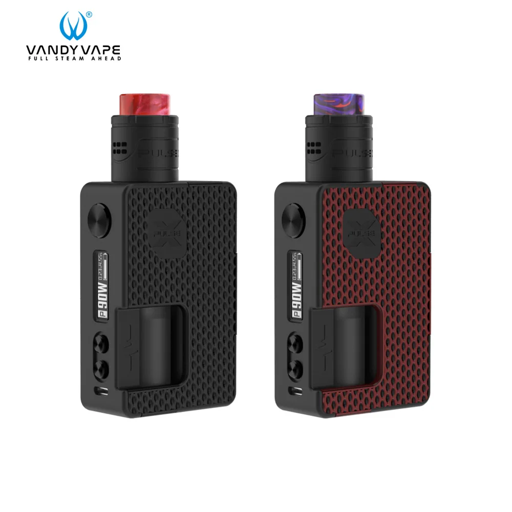 Оригинал 90 Вт Vandyvape PULSE X BF Vape комплект 8 мл блок впрыскивания без 18650 20700 батареи