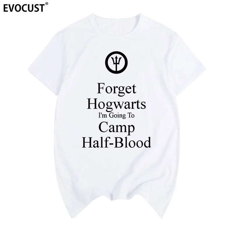Camp half blood забудьте Хогвартс Лонг-Айленд звук Перси Джексон летняя футболка хлопок мужская футболка Новинка wo Мужская футболка модная повседневная