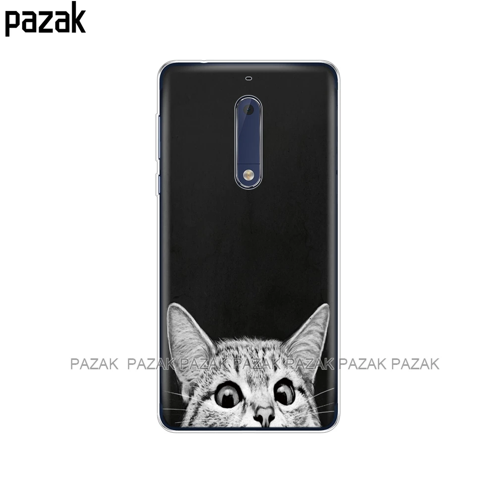 Силиконовый чехол для Nokia 1, 2, 2,1, 3, 3,1, 5, 5,1 plus, чехол, мягкая задняя крышка из ТПУ для телефона, противоударный чехол, защитный бампер