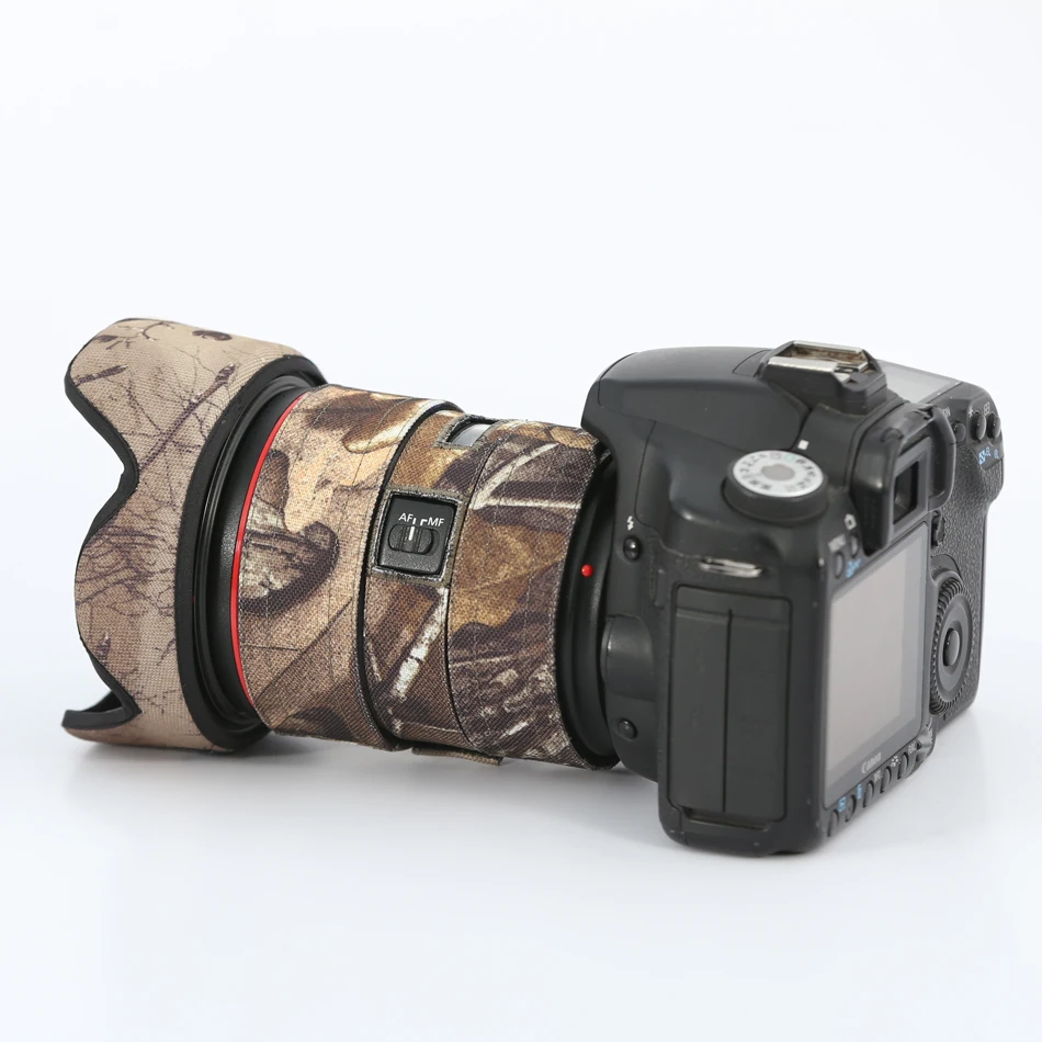 Камуфляжный чехол ROLANPRO для объектива Canon EF 24-70 мм F/2 8 L USM защита от дождя защитный
