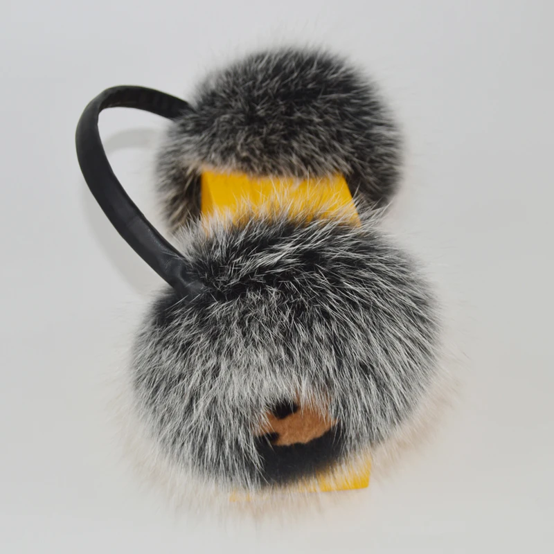 Новинка 2020 стильные зимние женские теплые пушистые наушники из натурального