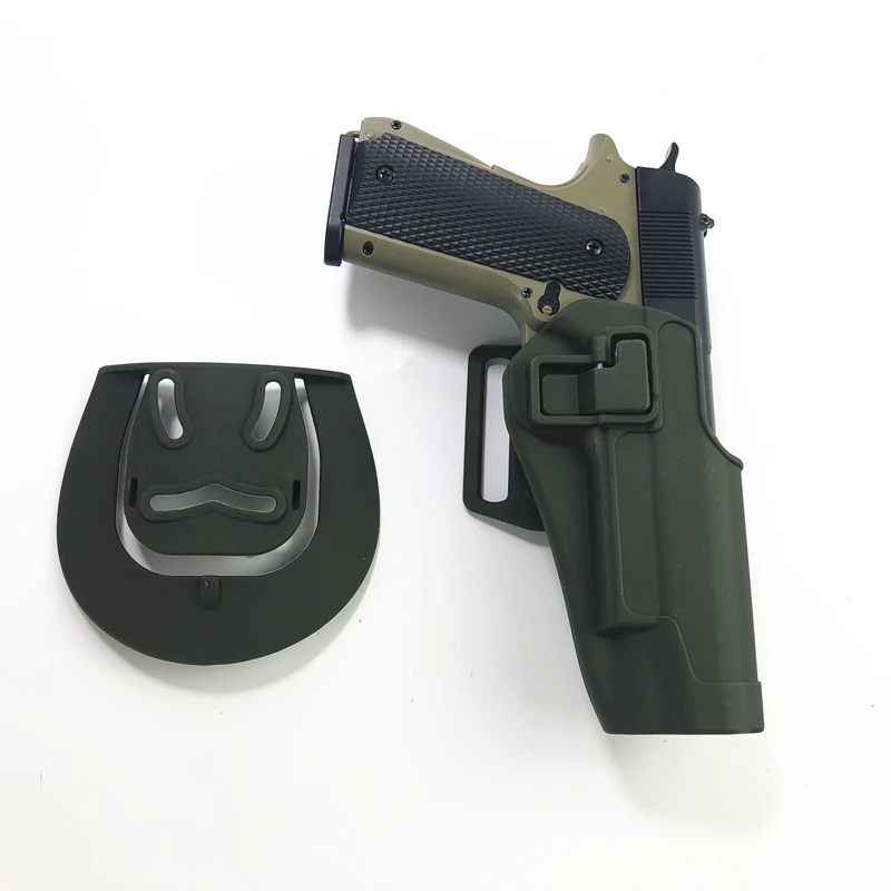 Новая тактическая армейская кобура CQC Colt 1911, кобура для охоты, стрельбы, черный, зеленый, военный страйкбол, ремень, пистолет, кобура 1911