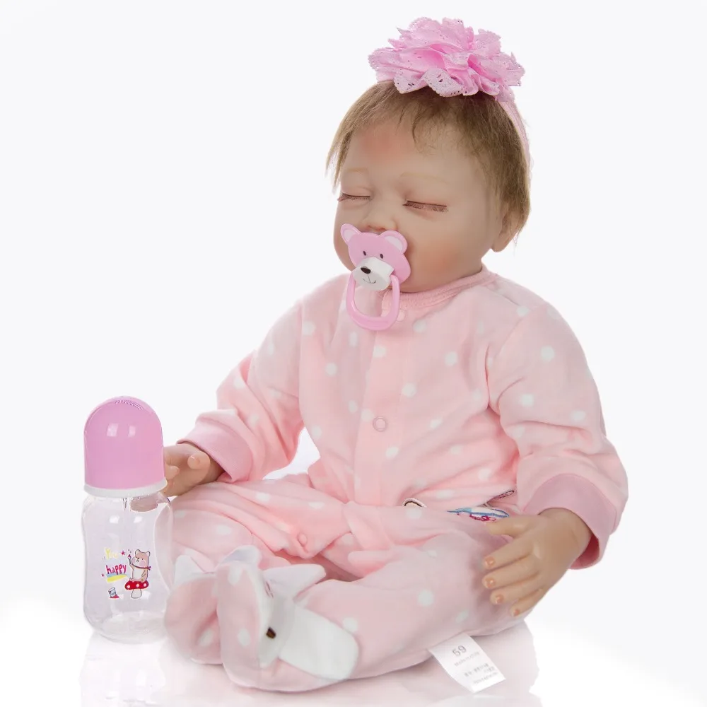 Силиконовые куклы Младенцы NPK 22 дюйма 55 см|reborn silicone doll|bebe reborndoll wholesalers |
