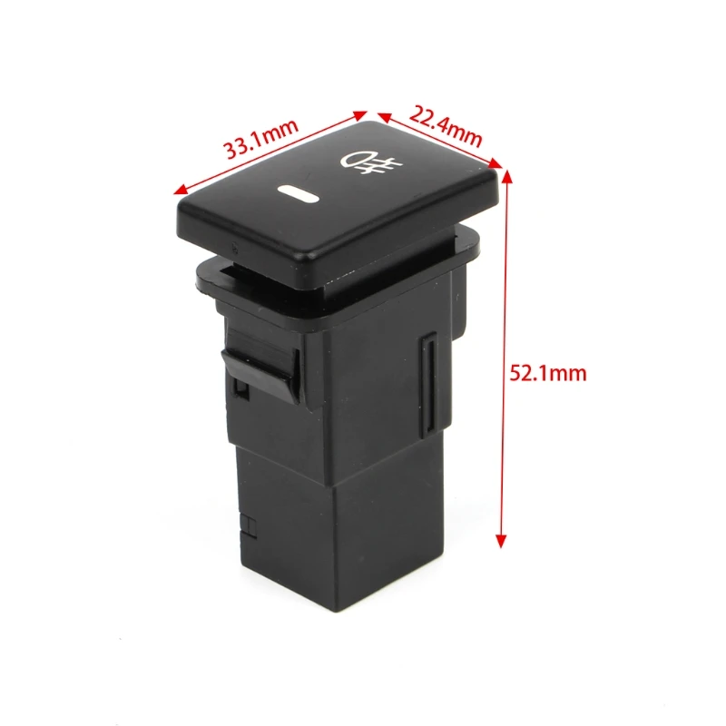 DC12V передние противотуманные фары кнопочный переключатель 4 провода кнопка для