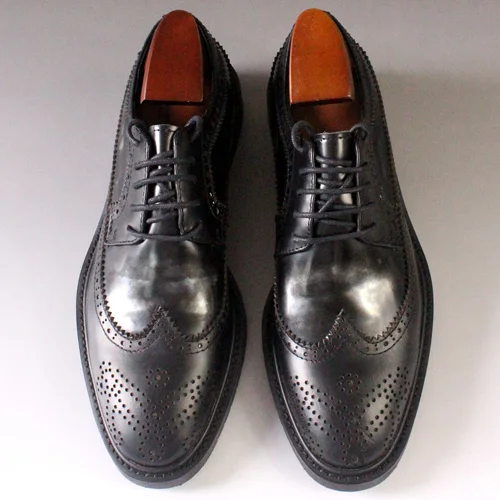 Туфли-оксфорды на шнуровке с квадратным носком кожаные туфли ручной работы