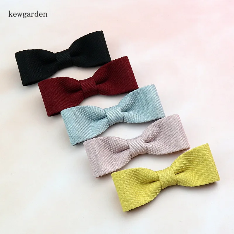 Kewgarden DIY брошь бант для волос атласная лента твиловая ткань разных размеров