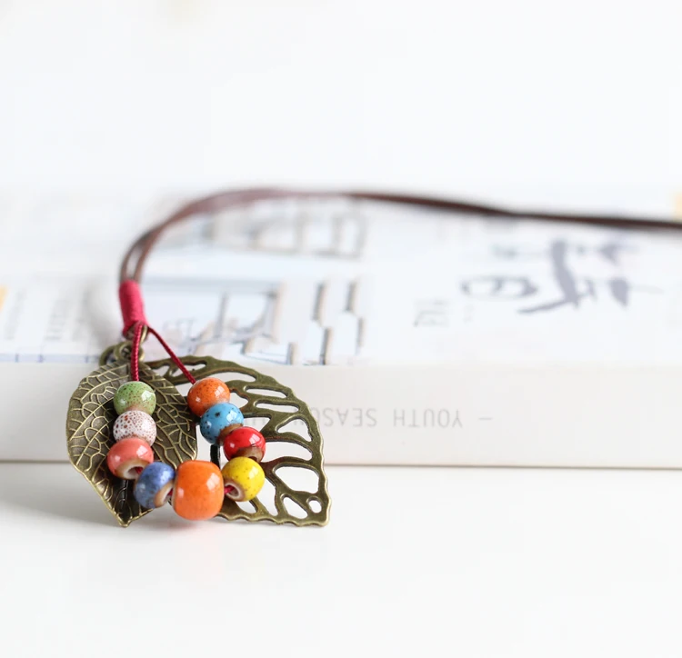 Женское Ожерелье осень ручная работа креативные ювелирные изделия модный стиль