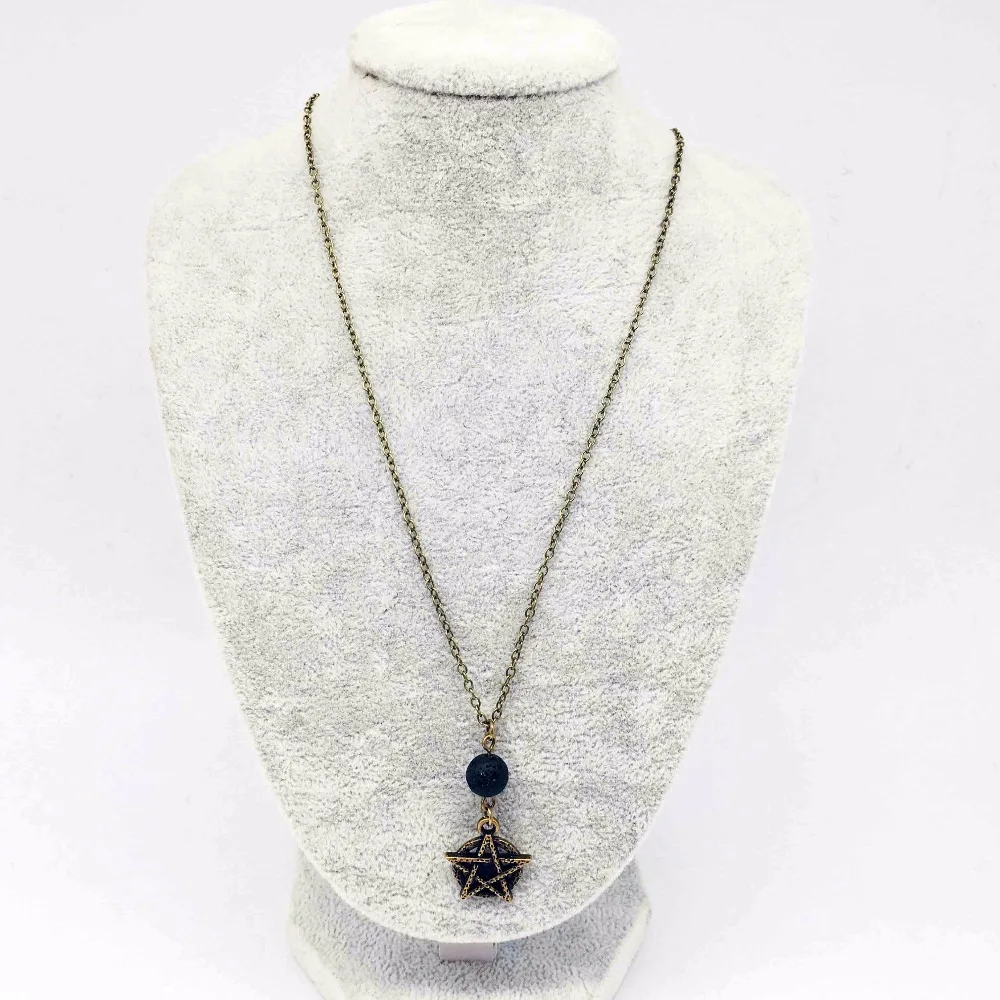 1pcs Aromatherapy Essential Oil Perfume Diffuser Necklace Lava Stone Sunflower Mermaid Tail Star Charms | Украшения и аксессуары