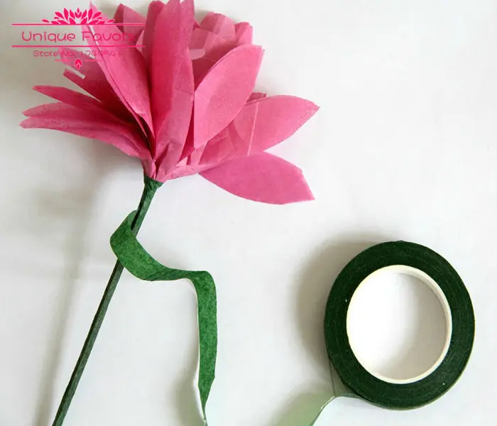 12 шт. самоклеящиеся ленты для украшения стеблей 10 мм|floral stem|florist crepe paperbouquet bridal |