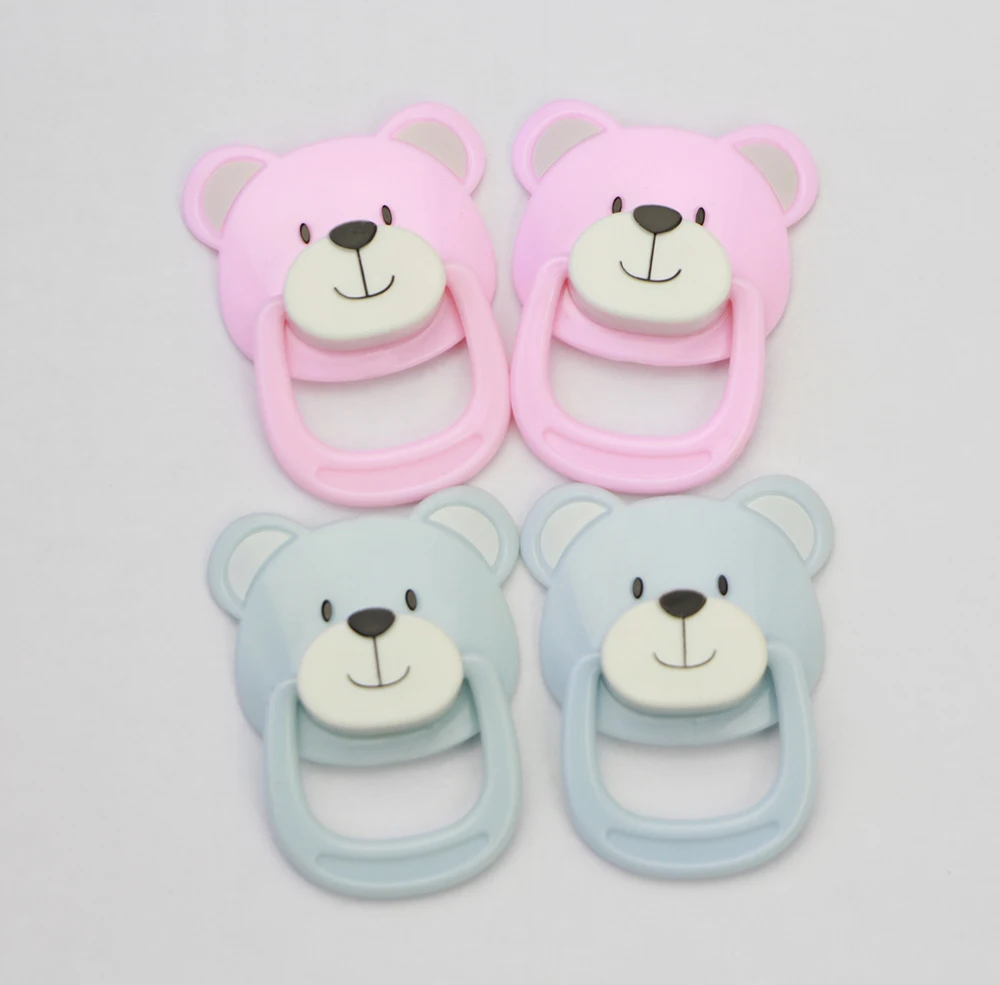 2 шт. медведь пустышка из ПВХ|reborn baby doll accessories|dolls accessoriesbaby accessories |