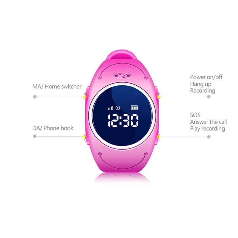 Водонепроницаемый Smartwatch gps WI-FI трекер для детей безопасный Q520S SOS Вызов Anti