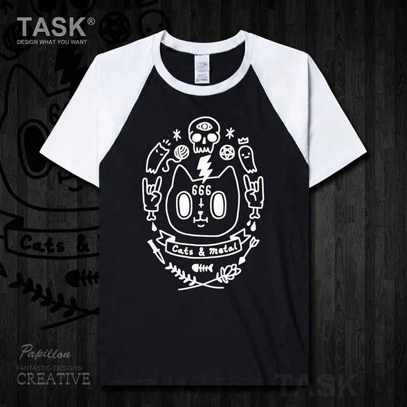 Футболка мужская с забавным принтом хлопок круглый вырез короткий рукав