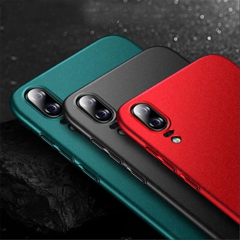 Чехол P20 Lite матовый оригинальный AIXUAN Huawei металлический пластиковый