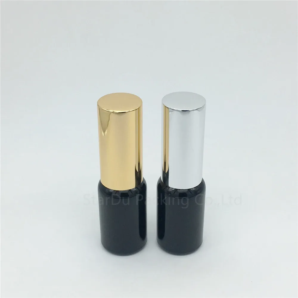 

240pcs 15ml black glass bottle with black Perfume aluminum sprayer, Essential Oil Spray Glass Bottles