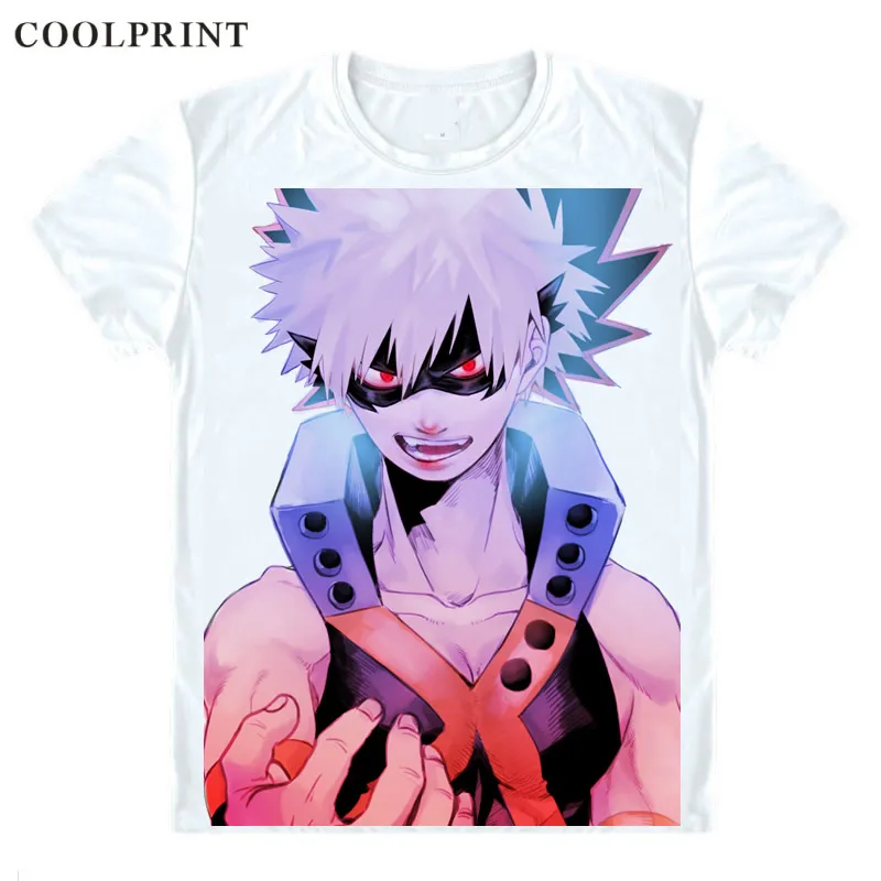Bakugou Katsuki футболка Boku no Hero Academy My Hero Academy Мужская Повседневная футболка премиум-класса футболка с короткими рукавами и принтом - Цвет: Style 11