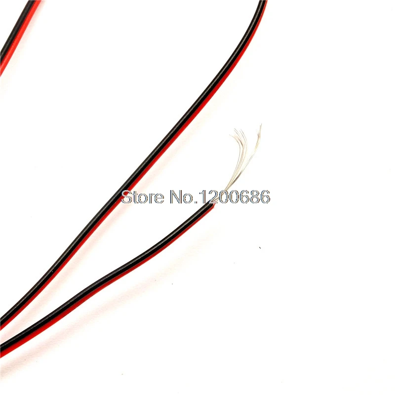 

1007 26AWG Red and black 26 # wire GB 1007 wire 10 meter