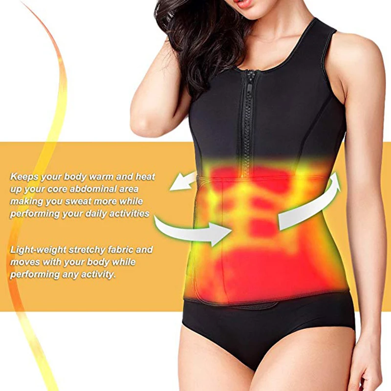Cors&eacute; de neopreno para mujer embarazada, chaleco de entrenamiento de cintura adelgazante, cors&eacute; posparto, ropa moldeadora caliente, cintur&oacute;n de sudor ajustable, moldeador de cuerpo-2