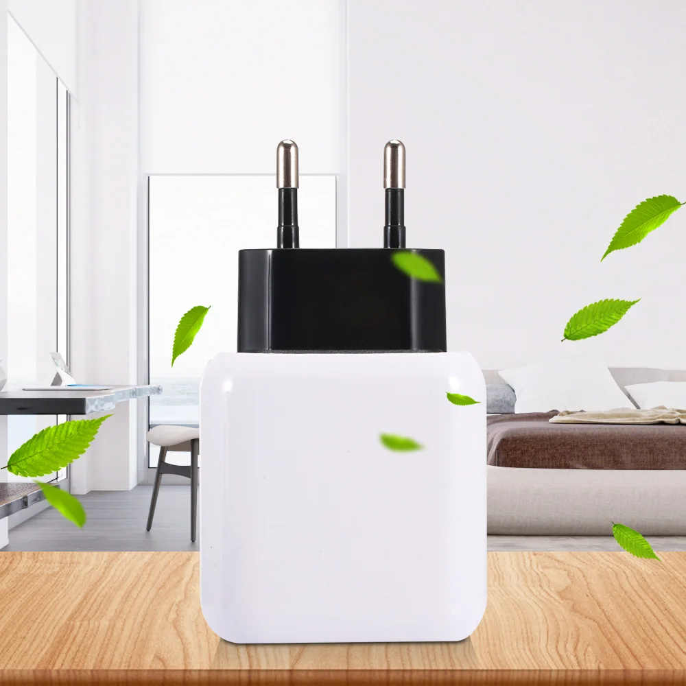 QC3.0 2.4A aвтомобильное зарядное устройство с одним USB Смарт AC дорожное сетевое Зарядное устройство быстрой Зарядное устройство 5V Мощность адаптер быстрой зарядки