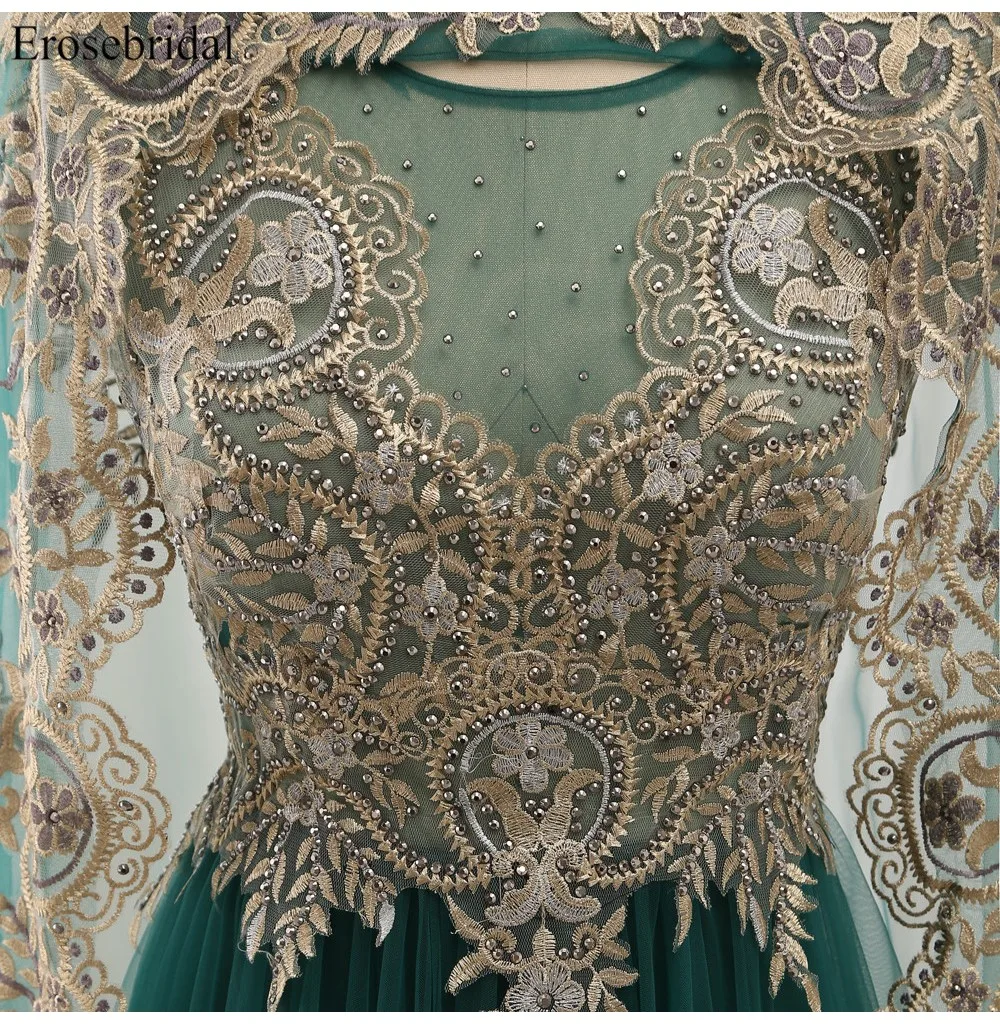Erosebridal, Золотое кружевное ТРАПЕЦИЕВИДНОЕ вечернее платье, Драпированное платье, торжественное платье, женское элегантное платье с иллюксионом на спине, 7 цветов, одежда для выпускного вечера