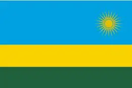 Национальный полиэфирный флаг Rwanda Flying150 * 90 см 3 фута x 5 футов по всему миру на