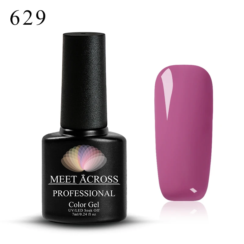 W1980 148 цветов, чистый цвет, Гель-лак, Длительное Действие, Фиолетовый лак, 7 мл, телесный, розовый, замочить, Полупостоянный гель для ногтей - Цвет: W1980