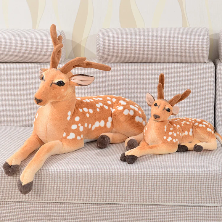 2019 горячая Распродажа моделирование плюшевая игрушка олень укомплектованы