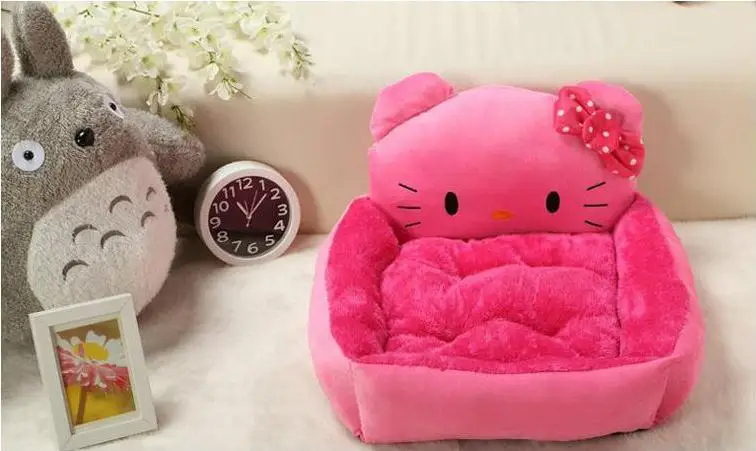 2 Размеры рисунок Hello Kitty ПЭТ теплое мягкое дом питания для собаки/кошки/кролик