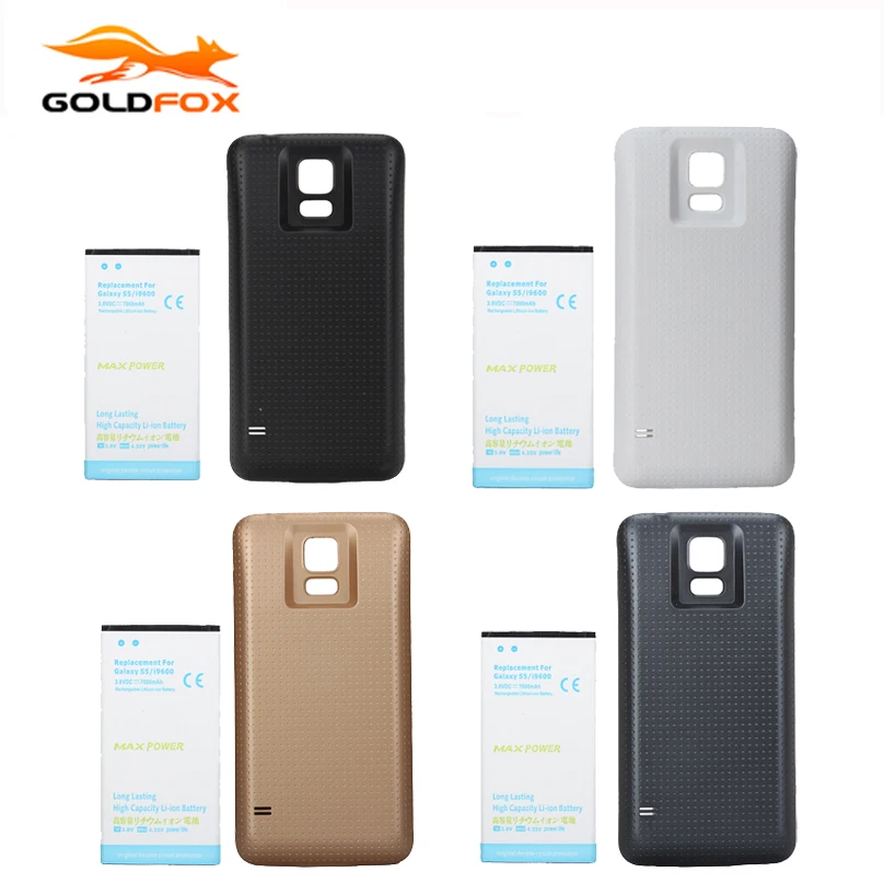 Аккумулятор большой емкости 7000 мАч для Samsung Galaxy S5 i9600 G9008V 9006v 9008W 9006W мобильный