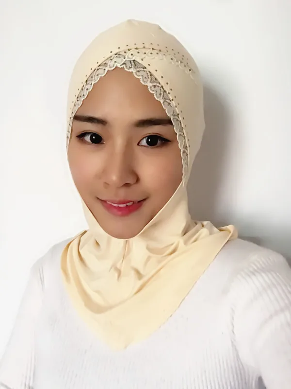 Мусульманский головной убор для девочек Женская абайя хиджаб полное покрытие