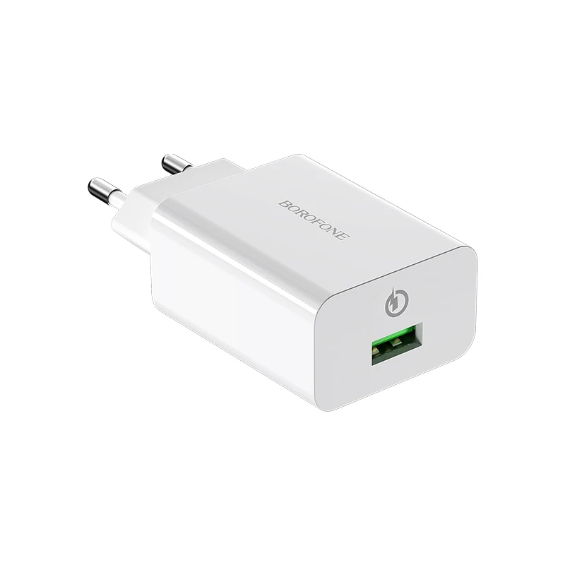 EU White Быстрое USB зарядное устройство 18 Вт Быстрая зарядка 3,0 зарядное устройство для мобильного телефона штепсельная вилка ЕС настенный USB адаптер для iPhone samsung huawei Xiaomi - Тип штекера: EU White