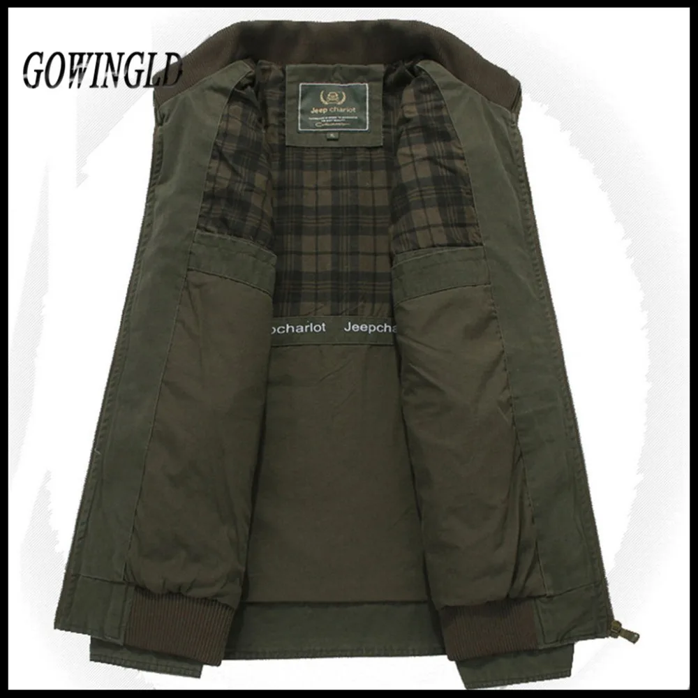 Новая Мода Slim Fit мужская Осень Хлопок Safari Повседневная Куртка|cotton bed jacket|cotton padded