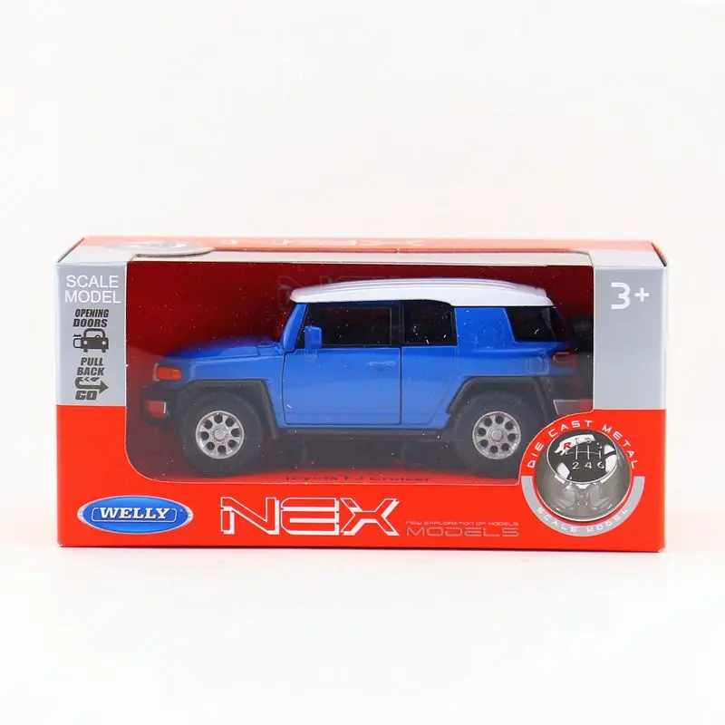 Welly масштаб 1:36 TOYOTA FJ Crusier SUV Спортивная Игрушечная машина литые модели