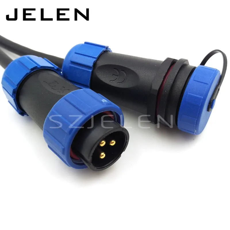 Водонепроницаемый 3 контактный разъем SP21 без сварочной док станции уличные