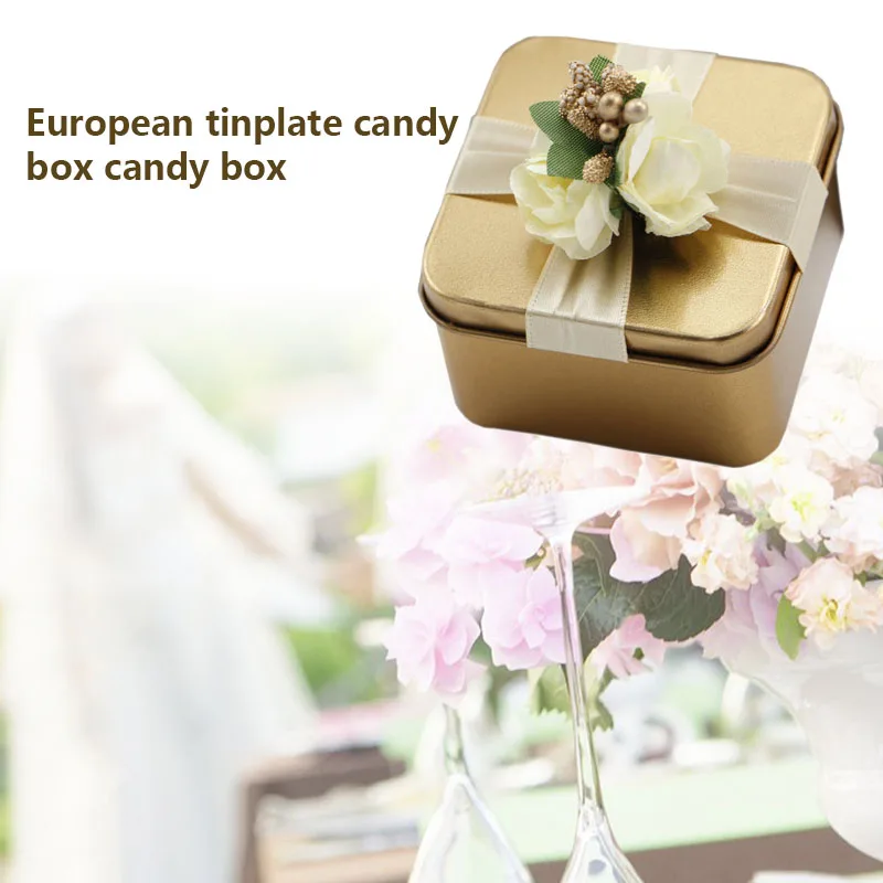 1 шт. Свадебные шоколадные конфеты в подарочной упаковке коробка для свадебных