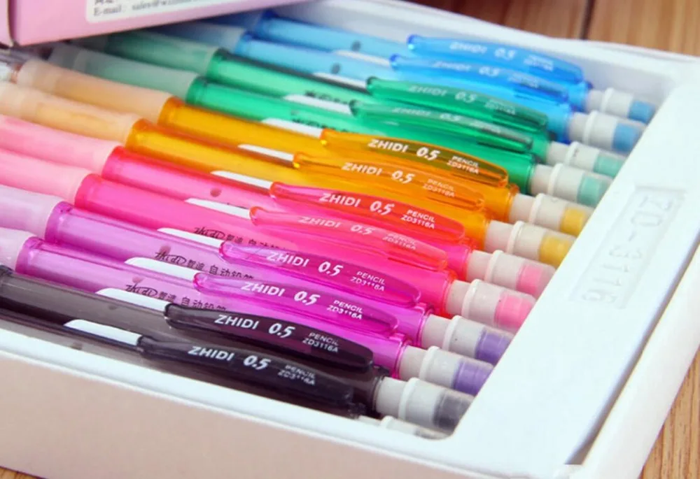 Корейский креативный механический карандаш ZDP3116 детский автоматический для