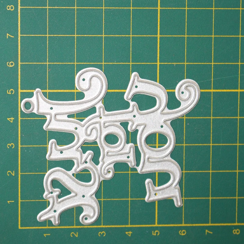 Металлические стальные рамки вырубные штампы украшения букв сделай сам