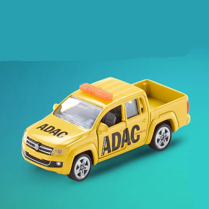 

Грузовик-пикап Volkswagen ADAC в масштабе 1:55, игрушечный автомобиль Siku 1469, Литые металлические модели, образовательная коллекция, подарок для дете...