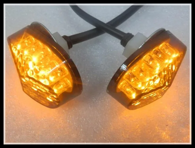 

Smoke LED Flush mount Turn Signal For 1998-2006 Kawasaki Ninja ZX6R ZX 6R 636