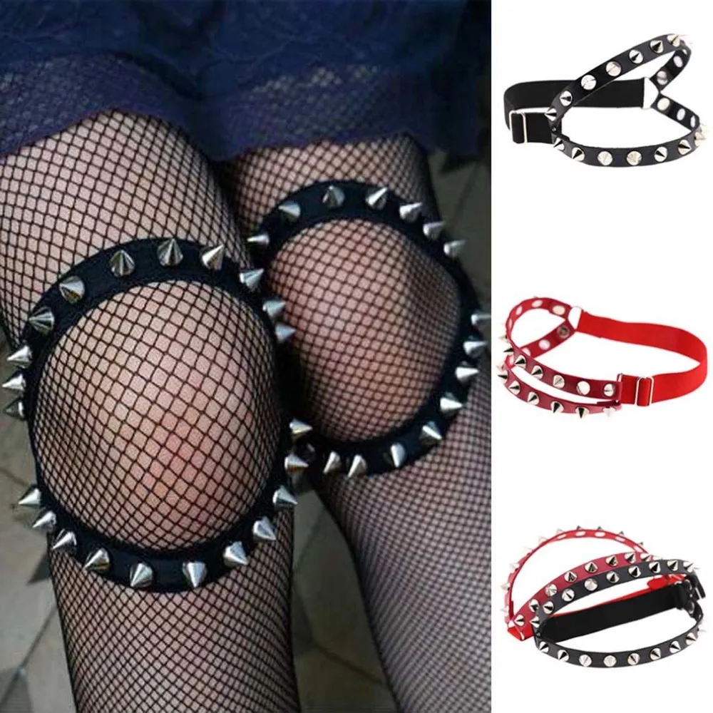 1 шт. женский ремень с заклепками в стиле панк|for legs|ring legring for |