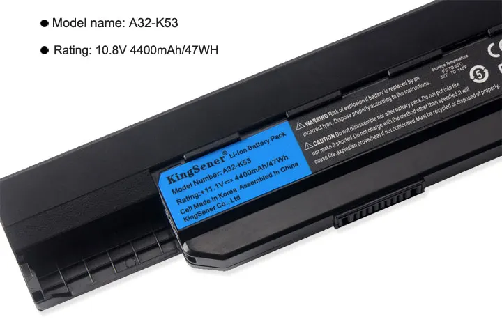 KingSener ячеечная новая Батарея для ASUS K53 K53E X54C X53S X53 K53S X53E A32-k53 A42-k53 K43jc K43jm K43js K43jy K43s K43sc