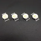 20 шт. RGBW (RGB + W) 4*3 Вт 12 Вт Светодиодная лампа, эмиттер, диоды для сценического освещения, светодиод высокой мощности 45 мил Epistar, светодиодный чип